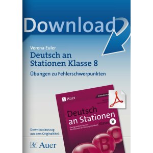 Übungen zu Fehlerschwerpunkten - Deutsch an...