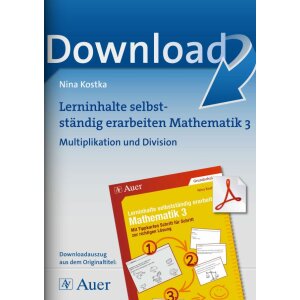 Multiplikation und Division - Lerninhalte...