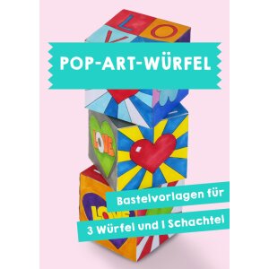 Würfel - Pop-Art
