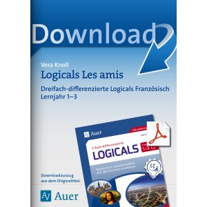 Les amis - Dreifach-differenzierte Logicals Französisch