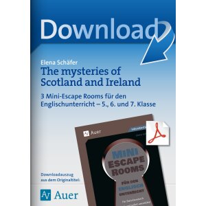 The mysteries of Scotland and Ireland - 3 Mini-Escape...