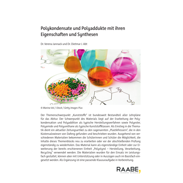 Polykondensate und Polyaddukte mit ihren Eigenschaften und Synthesen - SEK II