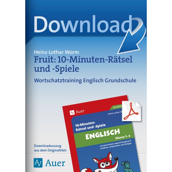 10-Minuten-Rätsel und -Spiele: Fruit