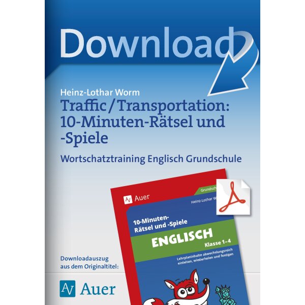 10-Minuten-Rätsel und -Spiele: Traffic/Transportation
