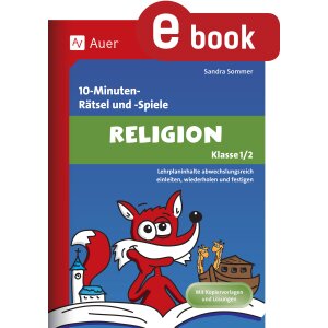 10-Minuten-Rätsel und -Spiele Religion 1./2.Klasse