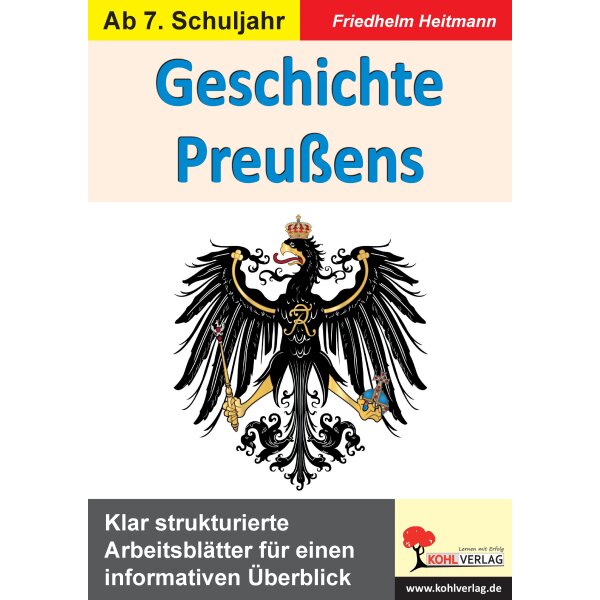 Geschichte Preußens - Arbeitsblätter Klasse 7-10