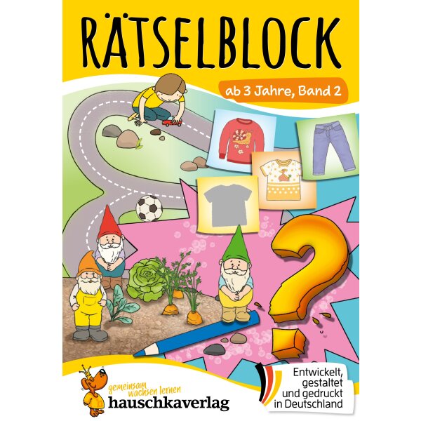 Rätselblock ab 3 Jahre, Band 2