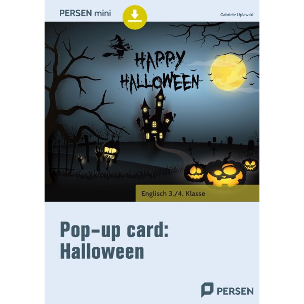 Pop-up card: Halloween