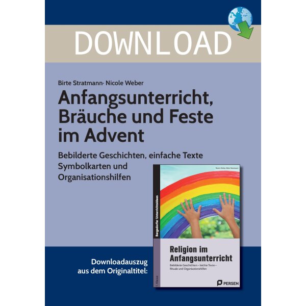 Bräuche und Feste im Advent: Anfangsunterricht Religion