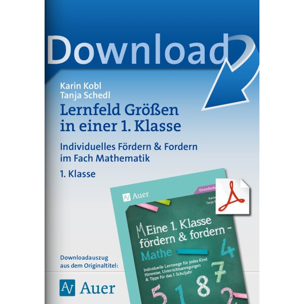 Lernfeld Größen in der 1. Klasse