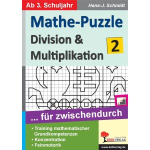Division und Multiplikation: Mathe-Puzzle ... für...