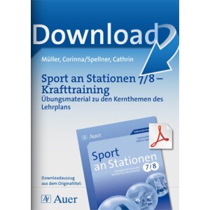 Sport an Stationen 7/8 - Krafttraining