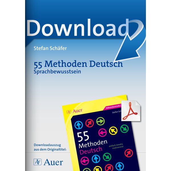 Sprachbewusstsein - 55 Methoden Deutsch